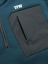 画像をギャラリービューアに読み込む, CARDBOARD MATERIAL HALF ZIP SWEAT