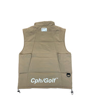 画像をギャラリービューアに読み込む, #NAGG DIAGONAL ZIP PUFFER VEST - BEIGE