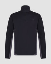 画像をギャラリービューアに読み込む, Quarter Zip Tech Mid-Layer - Black