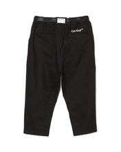 画像をギャラリービューアに読み込む, #ADJUSTABLE CROPPED CHINO PANTS - BLACK