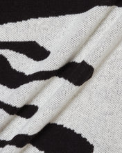 画像をギャラリービューアに読み込む, #HORIZONTAL FIRE KNIT POLO - BLACK