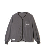 画像をギャラリービューアに読み込む, #MICRO FLEECE NO COLLAR JACKET - GRAY