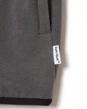画像をギャラリービューアに読み込む, #MICRO FLEECE NO COLLAR JACKET - GRAY