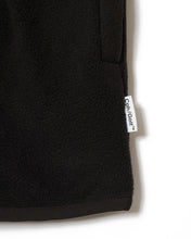 画像をギャラリービューアに読み込む, #MICRO FLEECE NO COLLAR JACKET - BLACK