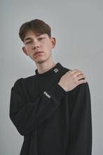 画像をギャラリービューアに読み込む, Simple Logo Mockneck - Black