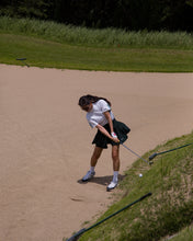 画像をギャラリービューアに読み込む, (WOMEN) THUNDER STRIPES ADJUSTABLE SKIRT - GREEN