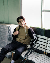 画像をギャラリービューアに読み込む, #NAGG DIAGONAL ZIP PUFFER VEST - BEIGE
