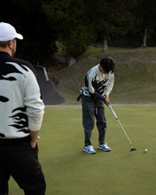 画像をギャラリービューアに読み込む, #HORIZONTAL FIRE KNIT POLO - CREAM