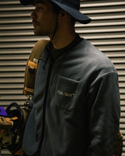 画像をギャラリービューアに読み込む, #MICRO FLEECE NO COLLAR JACKET - GRAY