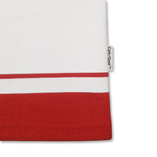 画像をギャラリービューアに読み込む, #HENRY NECK BIG STRIPE POLO - RED