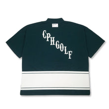 画像をギャラリービューアに読み込む, #HENRY NECK BIG STRIPE POLO - GREEN