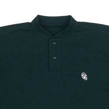 画像をギャラリービューアに読み込む, #HENRY NECK BIG STRIPE POLO - GREEN