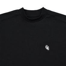 画像をギャラリービューアに読み込む, #HALF MOCK NECK CLASSIC LOGO TEE - BLACK