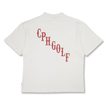 画像をギャラリービューアに読み込む, #HALF MOCK NECK CLASSIC LOGO TEE - WHITE RED