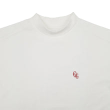 画像をギャラリービューアに読み込む, #HALF MOCK NECK CLASSIC LOGO TEE - WHITE RED