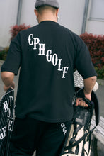 画像をギャラリービューアに読み込む, #HALF MOCK NECK CLASSIC LOGO TEE - BLACK