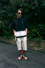 画像をギャラリービューアに読み込む, #HENRY NECK BIG STRIPE POLO - BLACK