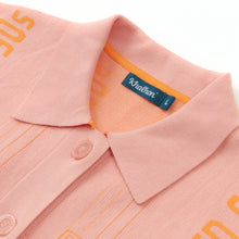 画像をギャラリービューアに読み込む, Khalhon' x Mid 90s Club LETTERING Shirt - Salmon Pink