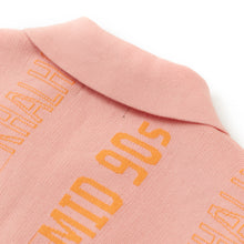 画像をギャラリービューアに読み込む, Khalhon' x Mid 90s Club LETTERING Shirt - Salmon Pink