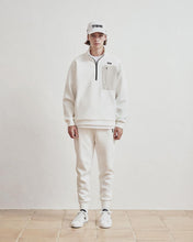 画像をギャラリービューアに読み込む, CARDBOARD MATERIAL HALF ZIP SWEAT