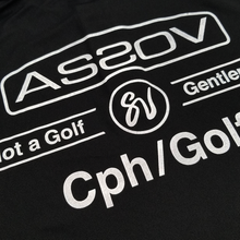 画像をギャラリービューアに読み込む, AS2OV × Cph/Golf™ #OVERSIZED S/S POLO - Black