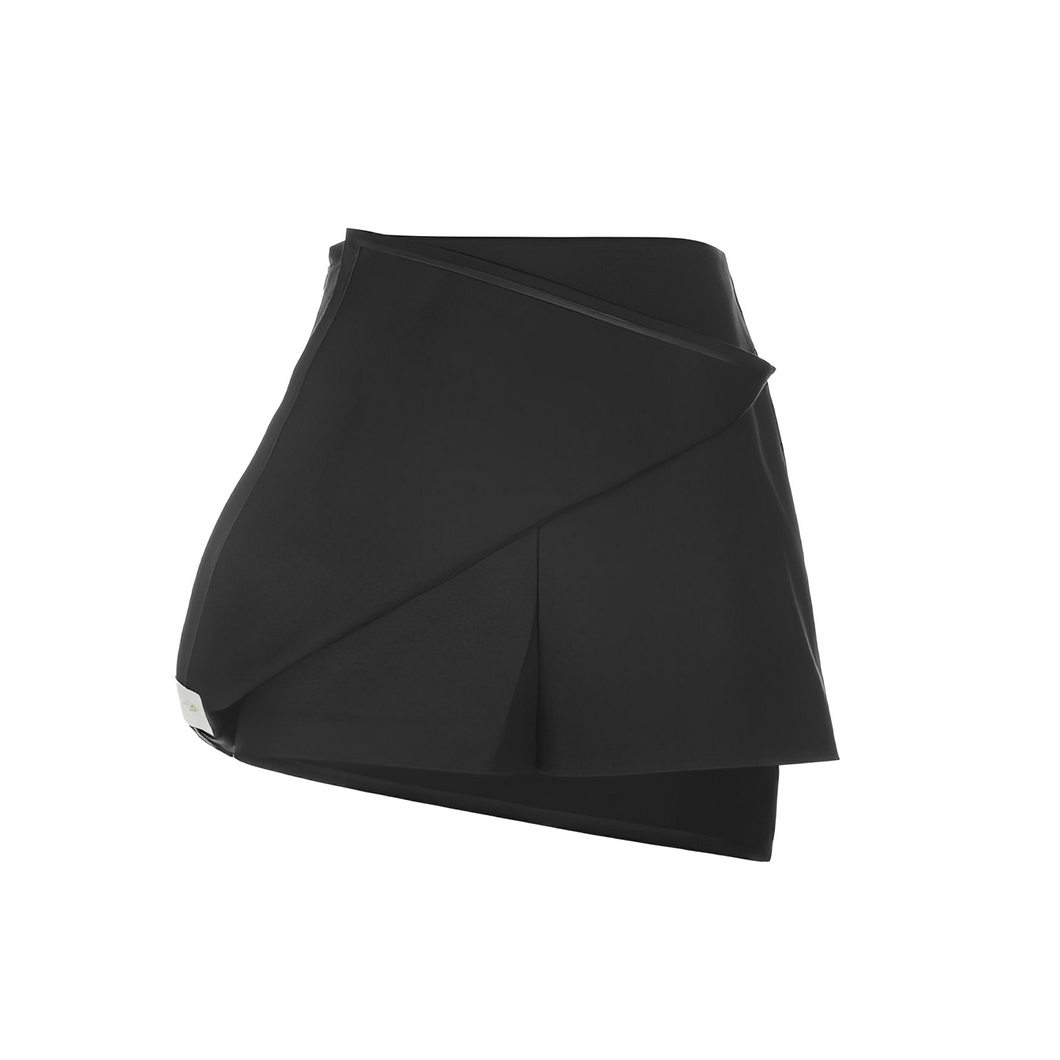 Hidden Pants Skirt - Black