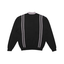 画像をギャラリービューアに読み込む, Sutton L/S Sweater Polo Shirt - Black
