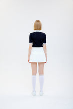 画像をギャラリービューアに読み込む, Shining Pleated Skirt - White
