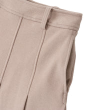 画像をギャラリービューアに読み込む, 【LADIES】Pocket Pleated Skirt - Beige