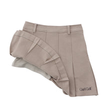 画像をギャラリービューアに読み込む, 【LADIES】Pocket Pleated Skirt - Beige