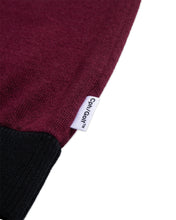 画像をギャラリービューアに読み込む, Club Jaquard Mock Knit - Burgundy
