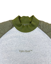 画像をギャラリービューアに読み込む, #QUILTED ARM PULLOVER - L.GRAY/KHAKI
