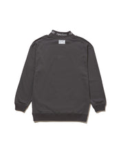 画像をギャラリービューアに読み込む, #JAQUARD MOCK NECK LS TEE - Gray
