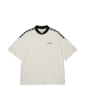 画像をギャラリービューアに読み込む, #THUNDER STRIPES HENRY POLO - WHITE
