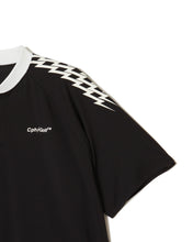 画像をギャラリービューアに読み込む, #THUNDER STRIPES HENRY POLO - BLACK
