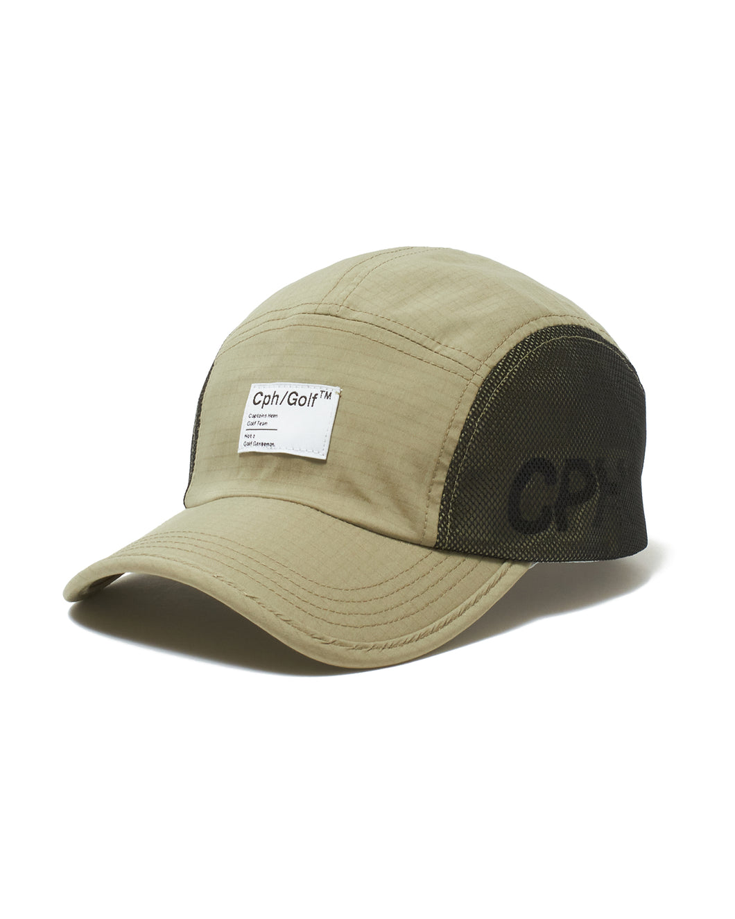 #CPHG SIDE MESH JET CAP - KAHKI