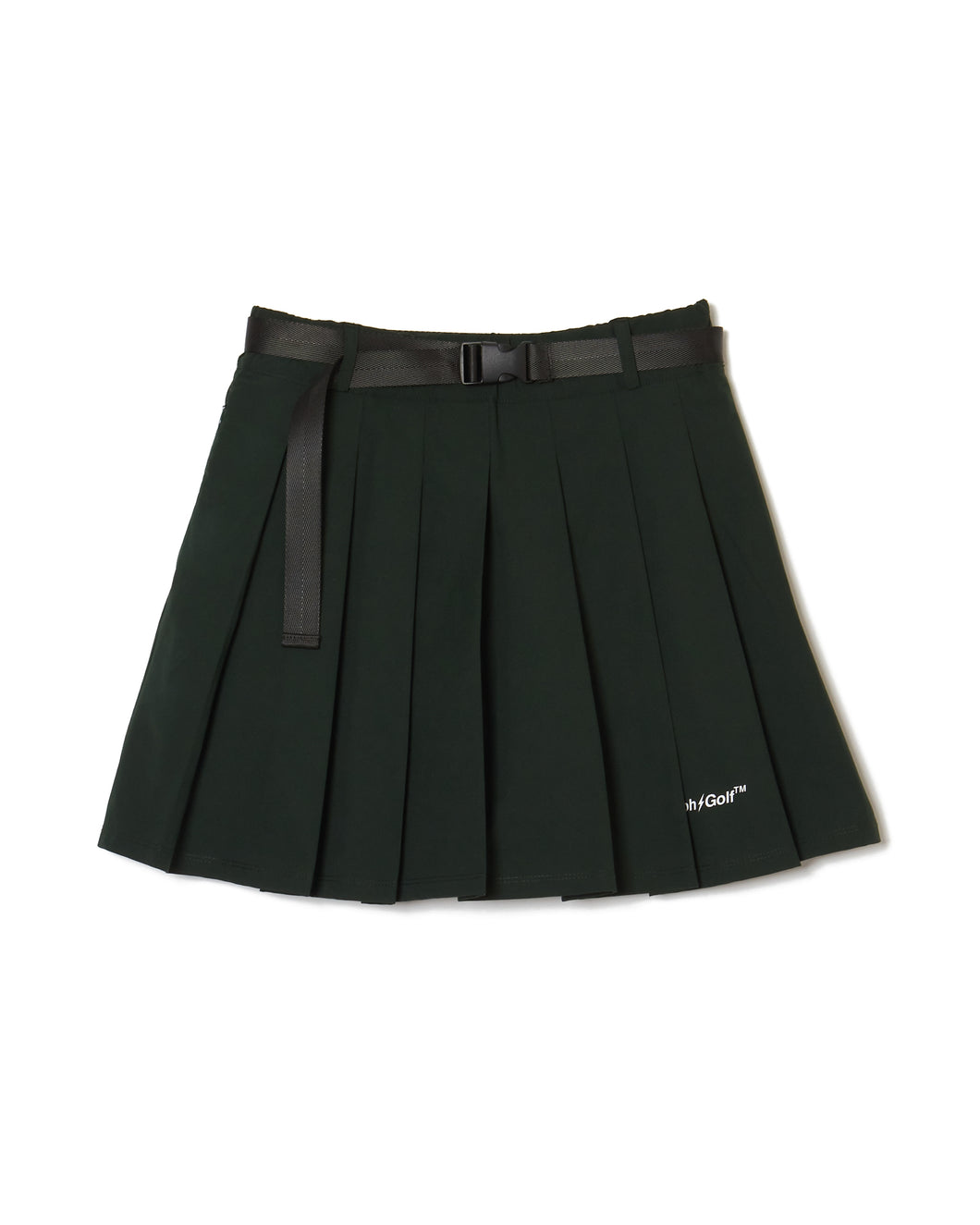 (WOMEN) THUNDER STRIPES ADJUSTABLE SKIRT - GREEN