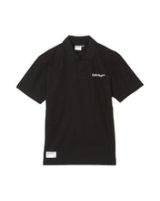 画像をギャラリービューアに読み込む, (WOMEN) THUNDER STRIPES POLO - BLACK
