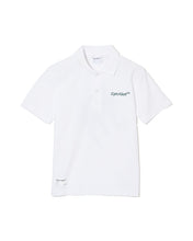 画像をギャラリービューアに読み込む, (WOMEN) THUNDER STRIPES POLO - WHITE
