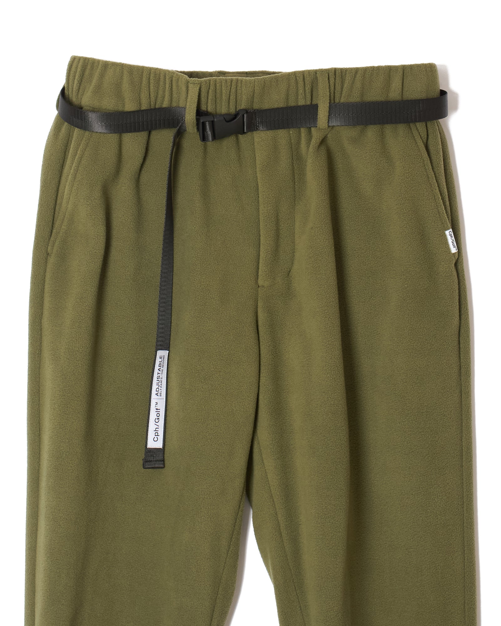 MICRO FLEECE ADJUSTABLE JOGGER PANTS - KHAKI – Mid 90s Club