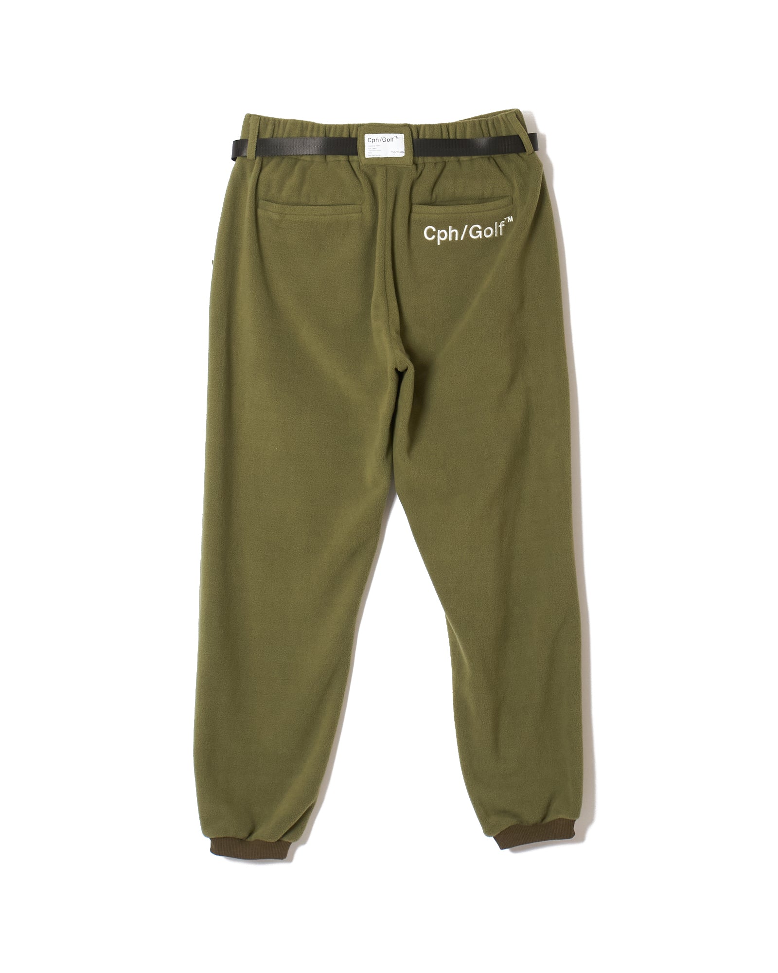 MICRO FLEECE ADJUSTABLE JOGGER PANTS - KHAKI – Mid 90s Club