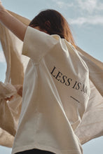 画像をギャラリービューアに読み込む, LESS IS MORE TEE - White
