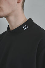 画像をギャラリービューアに読み込む, Simple Logo Mockneck - Black
