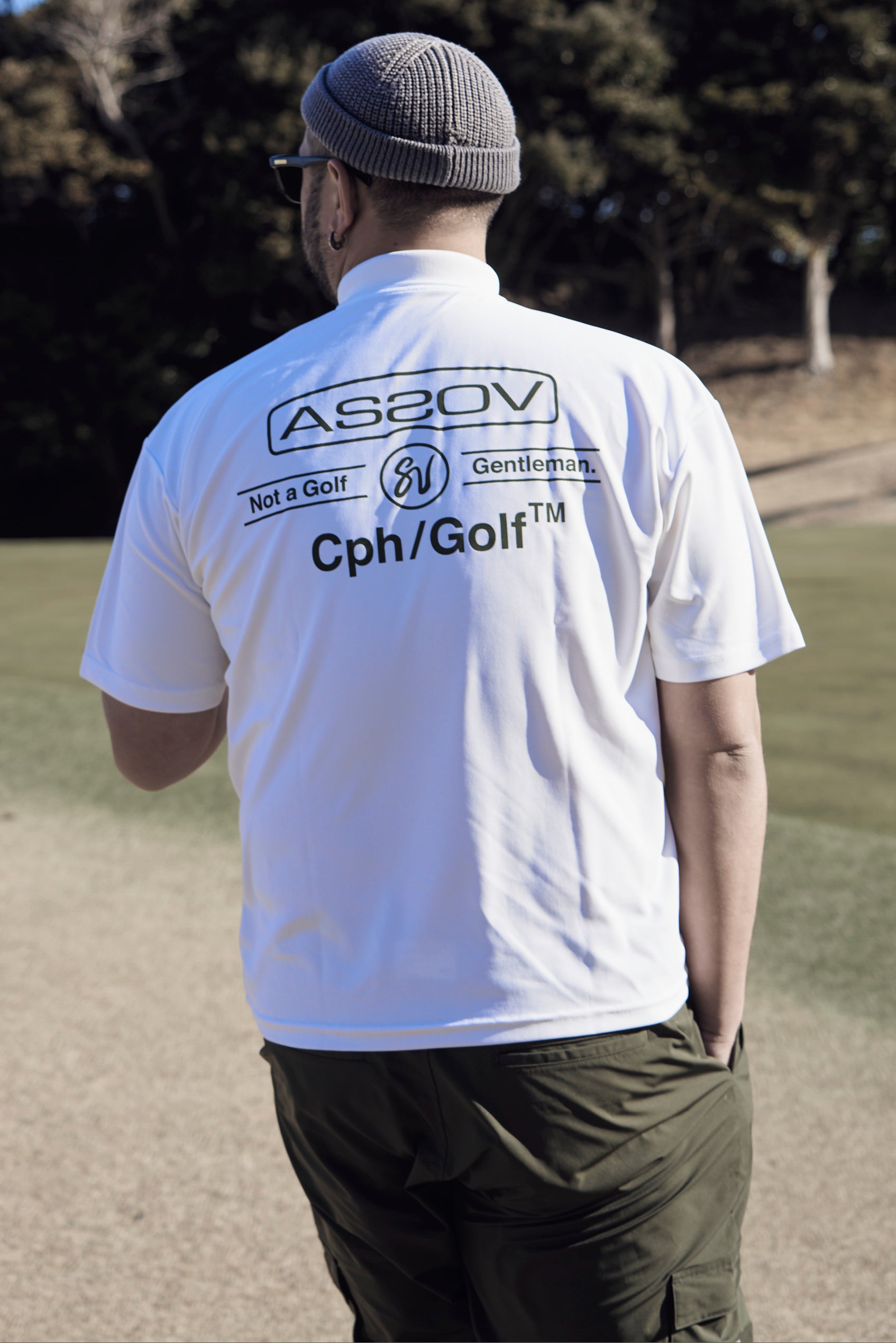AS2OV × Cph/Golf™ #OVERSIZED S/S POLO - White – Mid 90s Club
