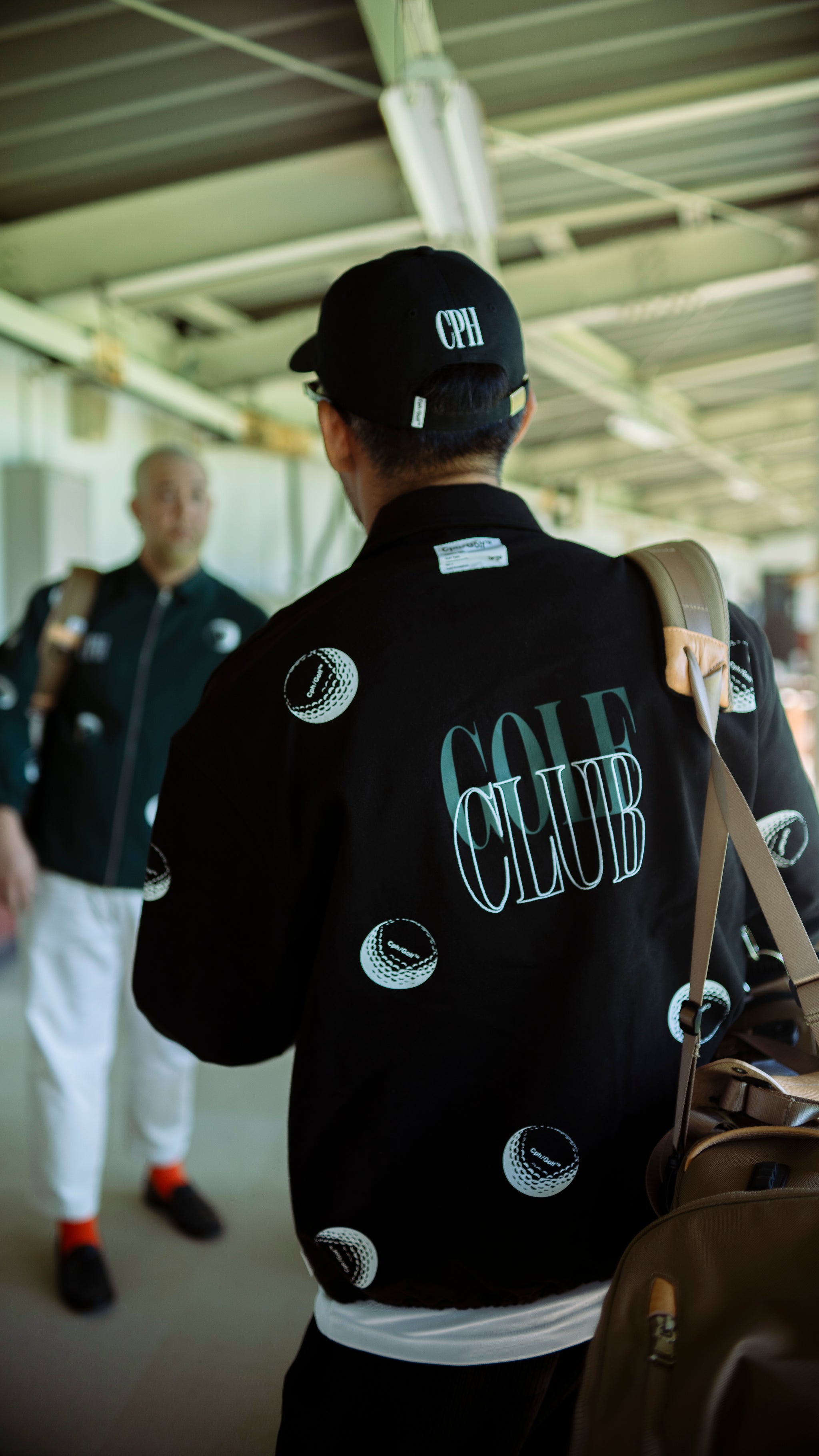 ウエア CRAZY BALL CPH GOLF CLUB JACKET BLACK XL CRAZY BALL CPH GOLF CLUB JACKET - BLACK – Mid 90s Club