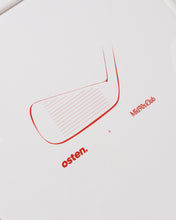 画像をギャラリービューアに読み込む, Mid 90s Club × Osten Golf Artwork - Iron Collection 9 - Red
