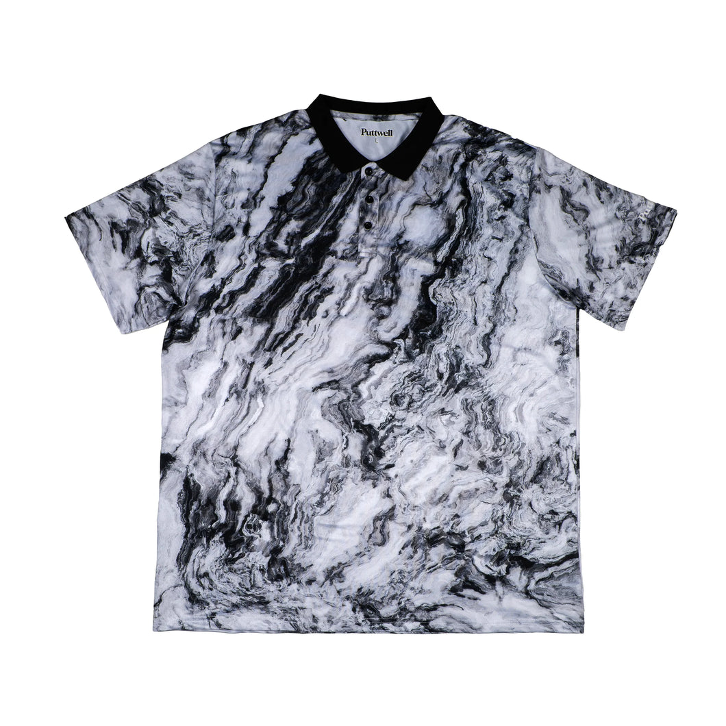 Marble Cutter Polo - Black