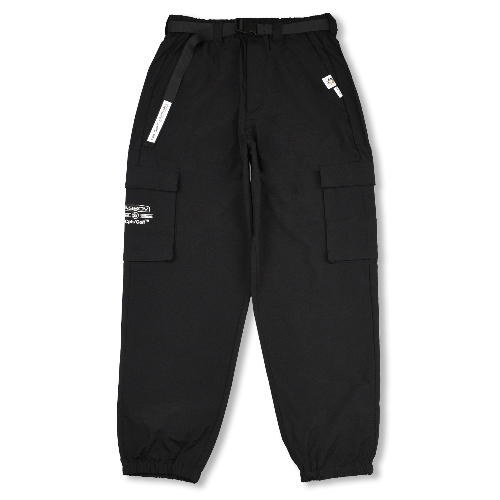 AS2OV × Cph/Golf™ #ADJUSTABLE CARGO PANTS - Black – Mid 90s Club AS2OV × Cph/Golf™ #ADJUSTABLE CARGO PANTS - Black – Mid 90s Club