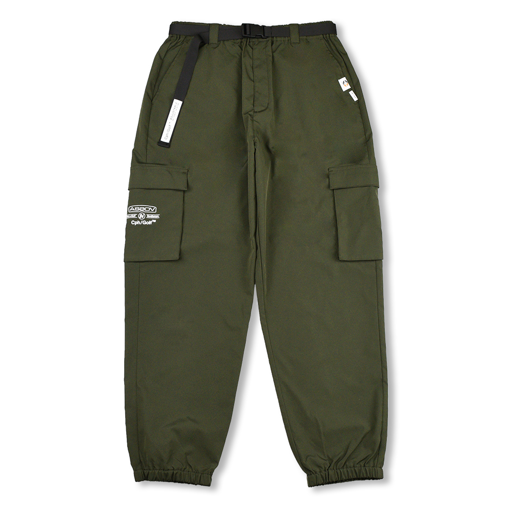 AS2OV × Cph/Golf™ #ADJUSTABLE CARGO PANTS - Khaki – Mid 90s Club