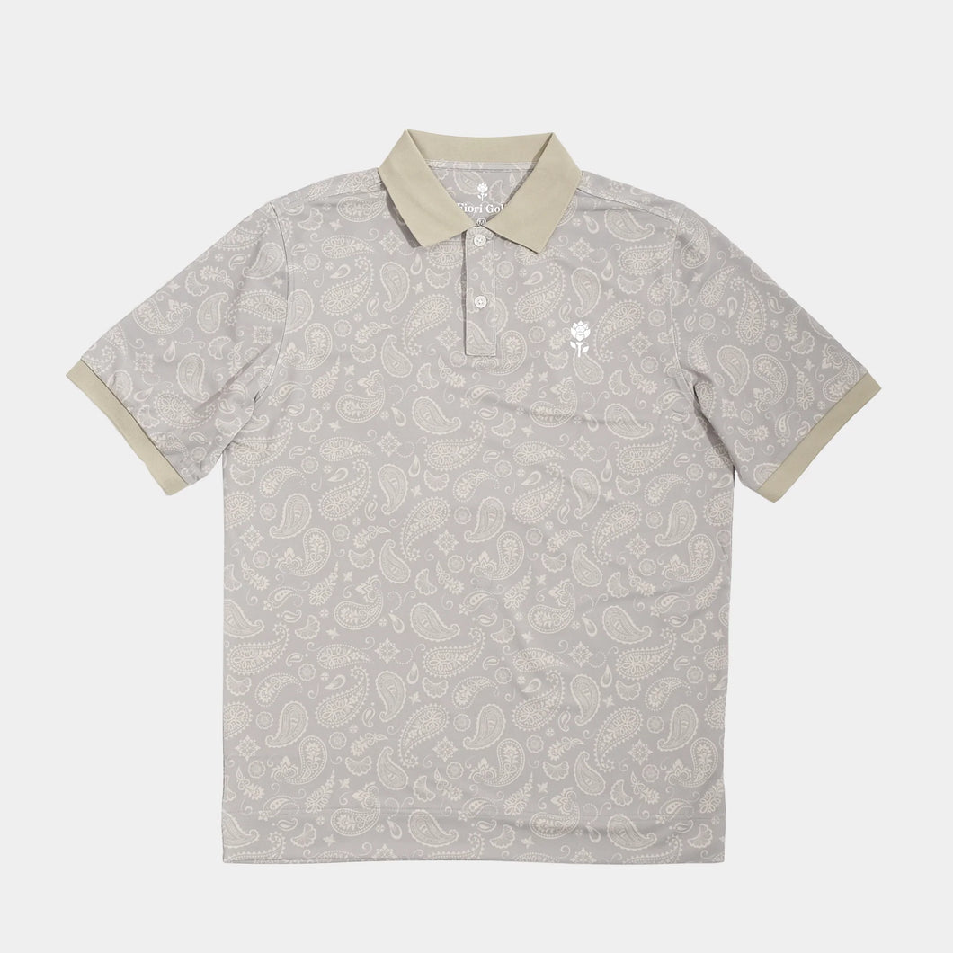 Paisley Polo - Green